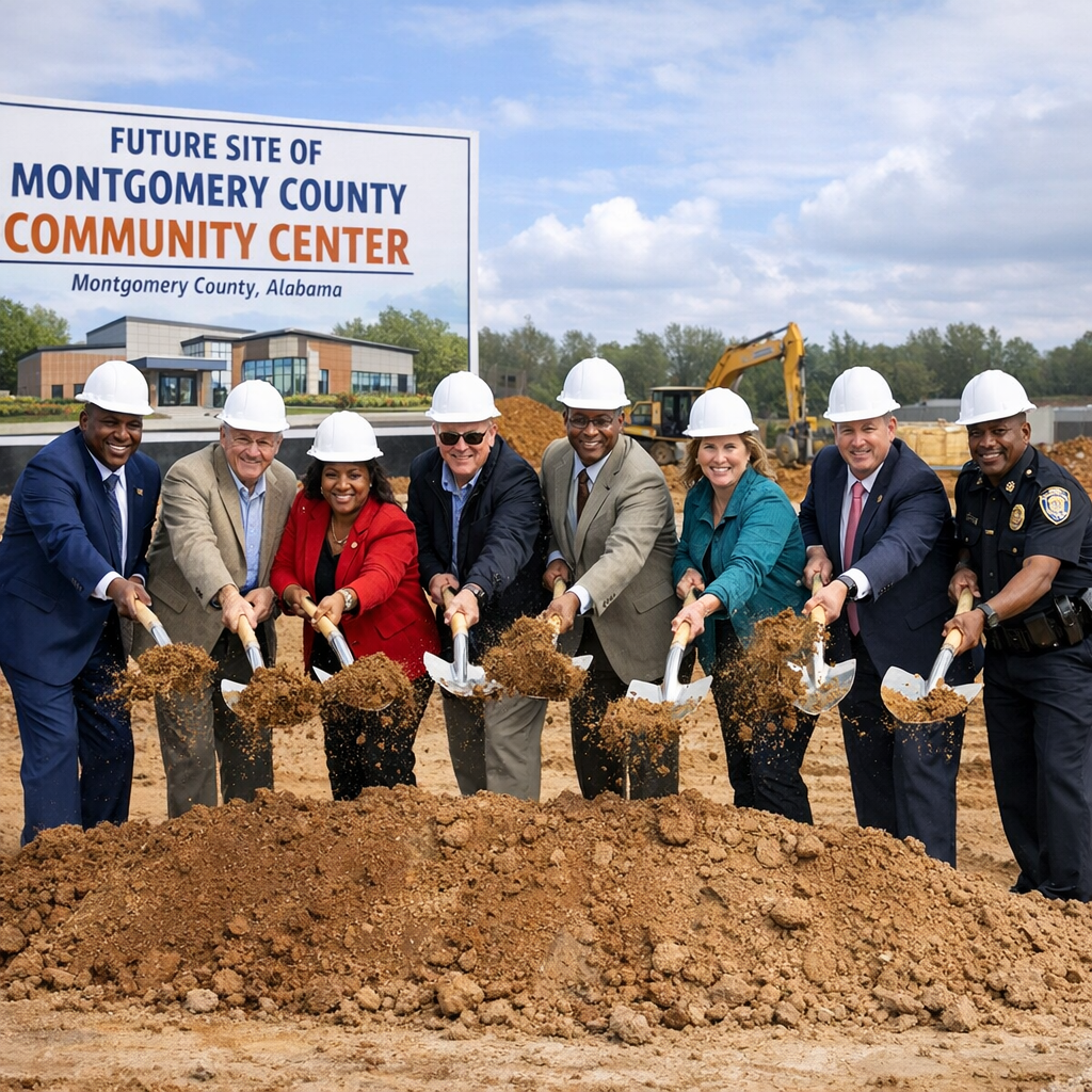 Montgomery County Breaks Ground on New Community Center