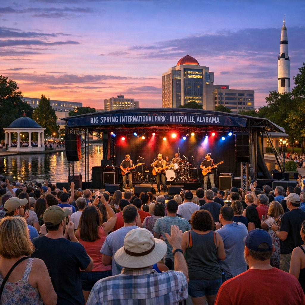 Huntsville’s Concerts in the Park Finale and Upcoming Community Events